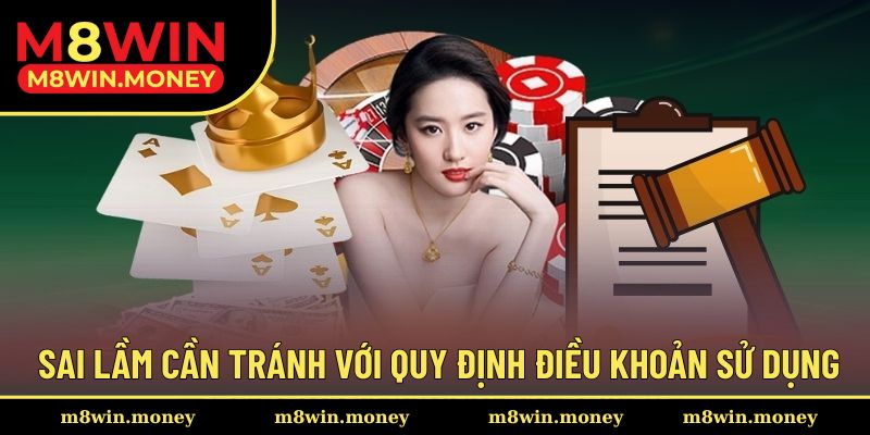 Những sai lầm rất dễ gặp phải theo quy định điều khoản